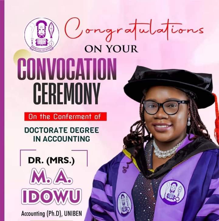 Heartfelt Congratulations to Our Illustrious Alumna